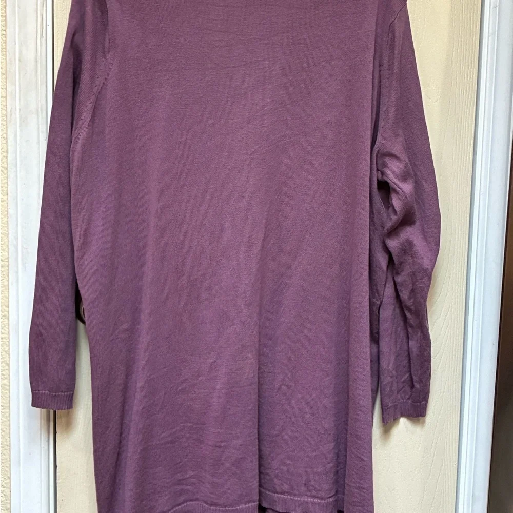 Chic Plum Cardigan by Charter Club